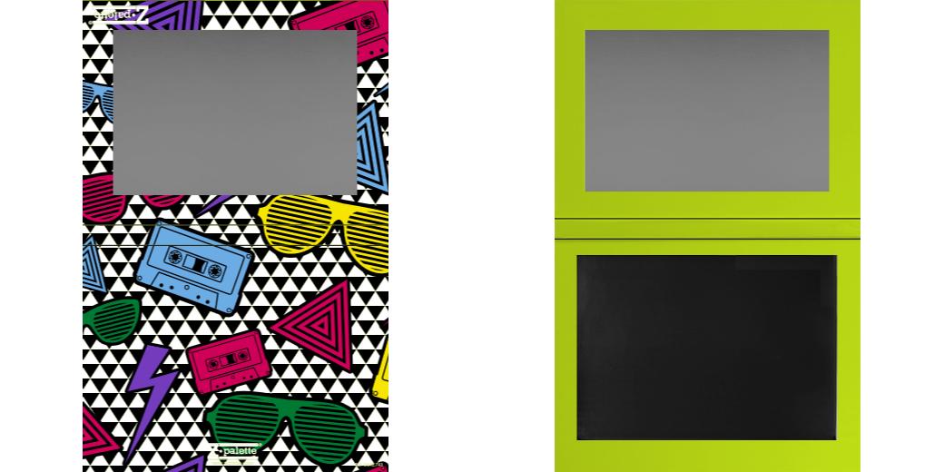 Custom Extra Large Magnetic Z Palette for Makeup Artists - Perfect for Organizing Eyeshadows, Blushes & Makeup Pans - Travel-Friendly Professional Cosmetic Case