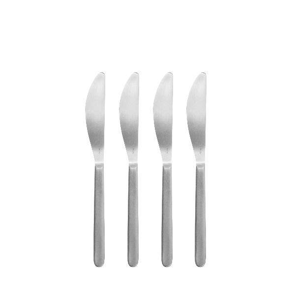 Premium Stainless Steel Butter Knives Set of 4 - STELLA Collection - Elegant Tableware for Breakfast, Brunch & Dinner Parties