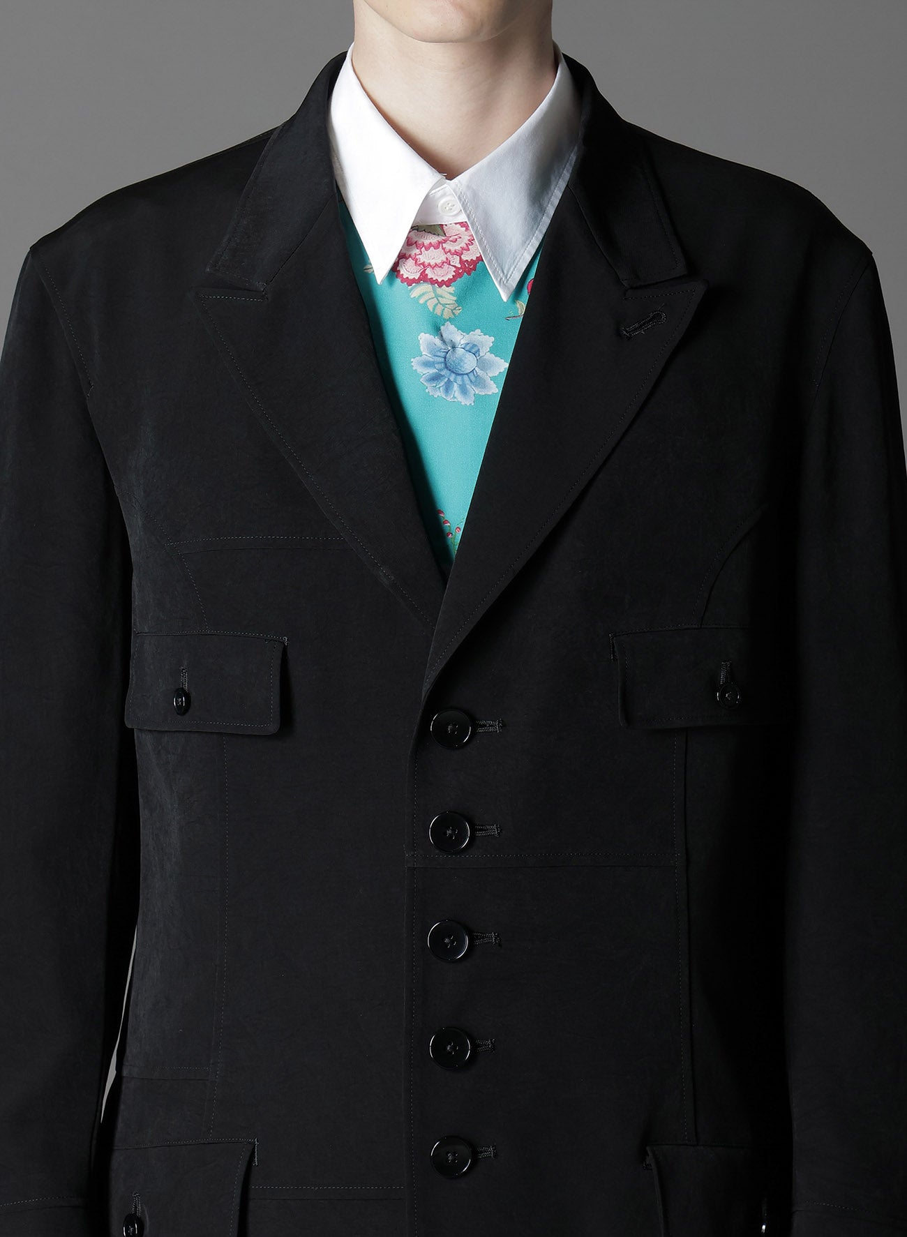 Luxury Crepe de Chine Asymmetrical Jacket - Lightweight & Stylish Women's Fashion for Work, Evening & Special Occasions