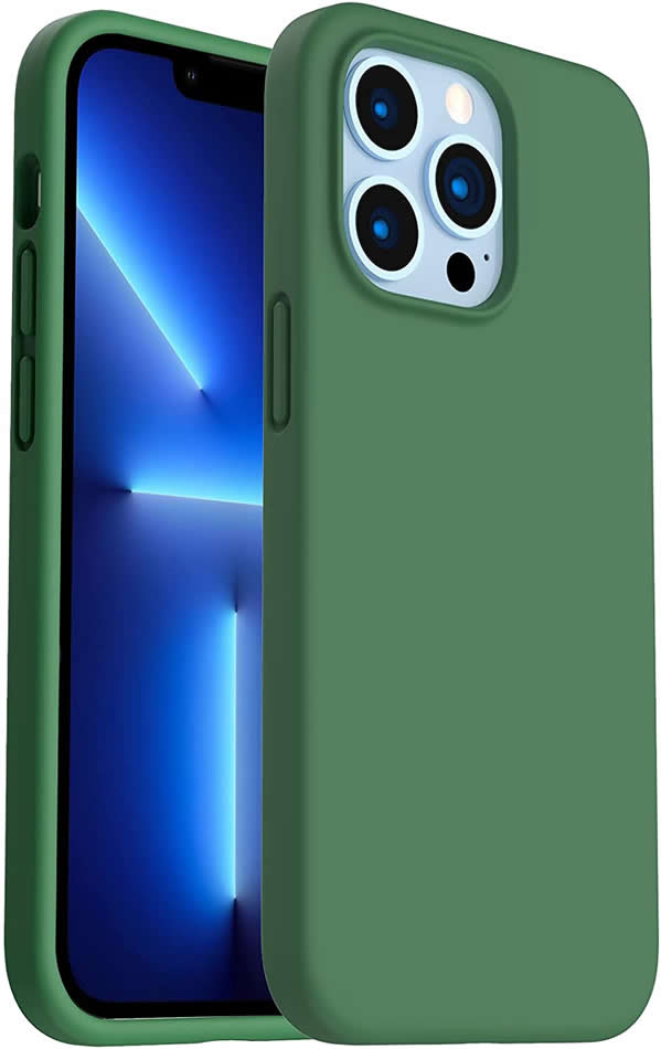 Apple iPhone 13 Silicone Case - Protective Phone Cover with Soft-Touch Finish | Perfect for Everyday Use, Travel & Work