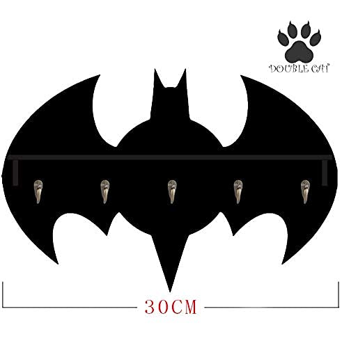 Batman-Themed Bugbat Hook - Personalized Coat, Towel & Key Holder - Unique DIY Gift for Birthday & Special Occasions - Perfect for Home, Office & Dorm Organization
