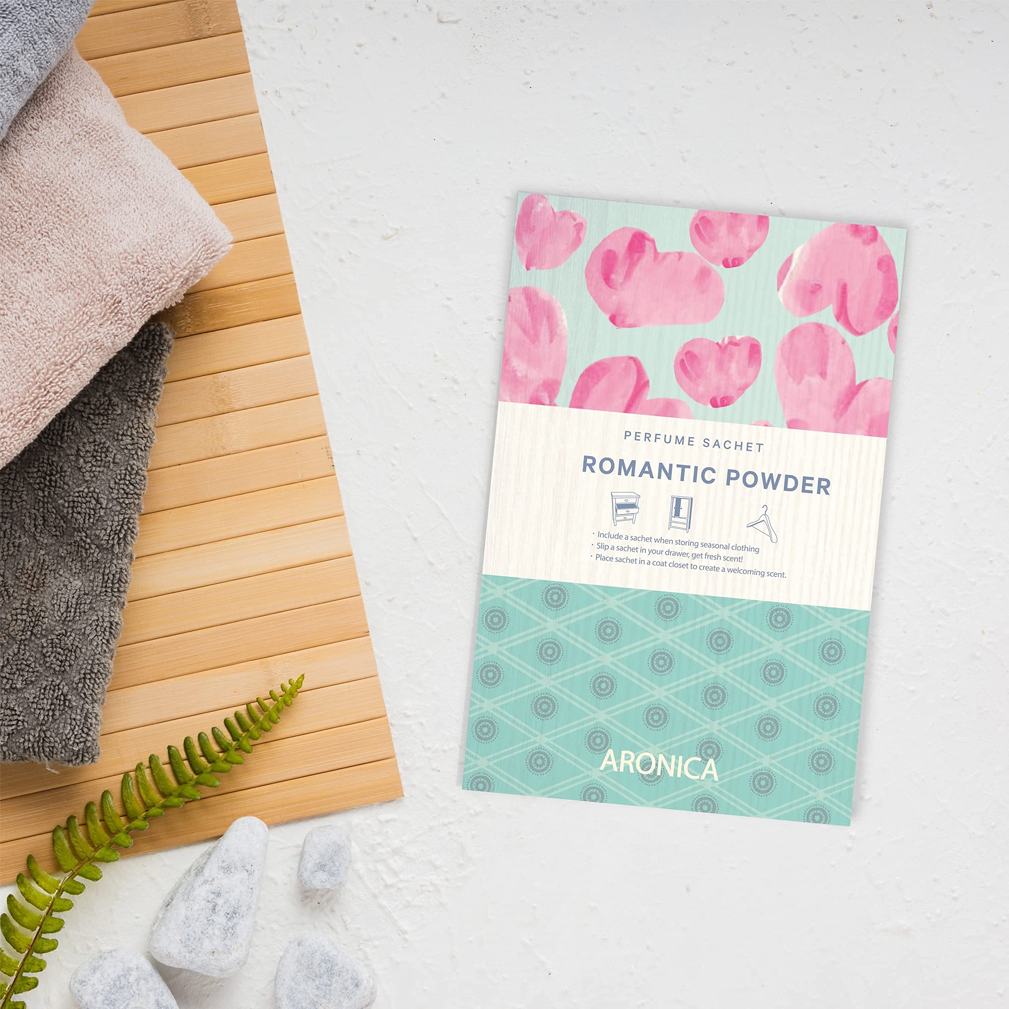 Aronica Drawer Fresheners for Clothes - Vanilla Scented Wardrobe & Luggage Deodorizer | Italian Almond Fragrance Sachets for Closet, Dresser & Storage | Keep Clothes Fresh in Drawers, Suitcases & Travel Bags