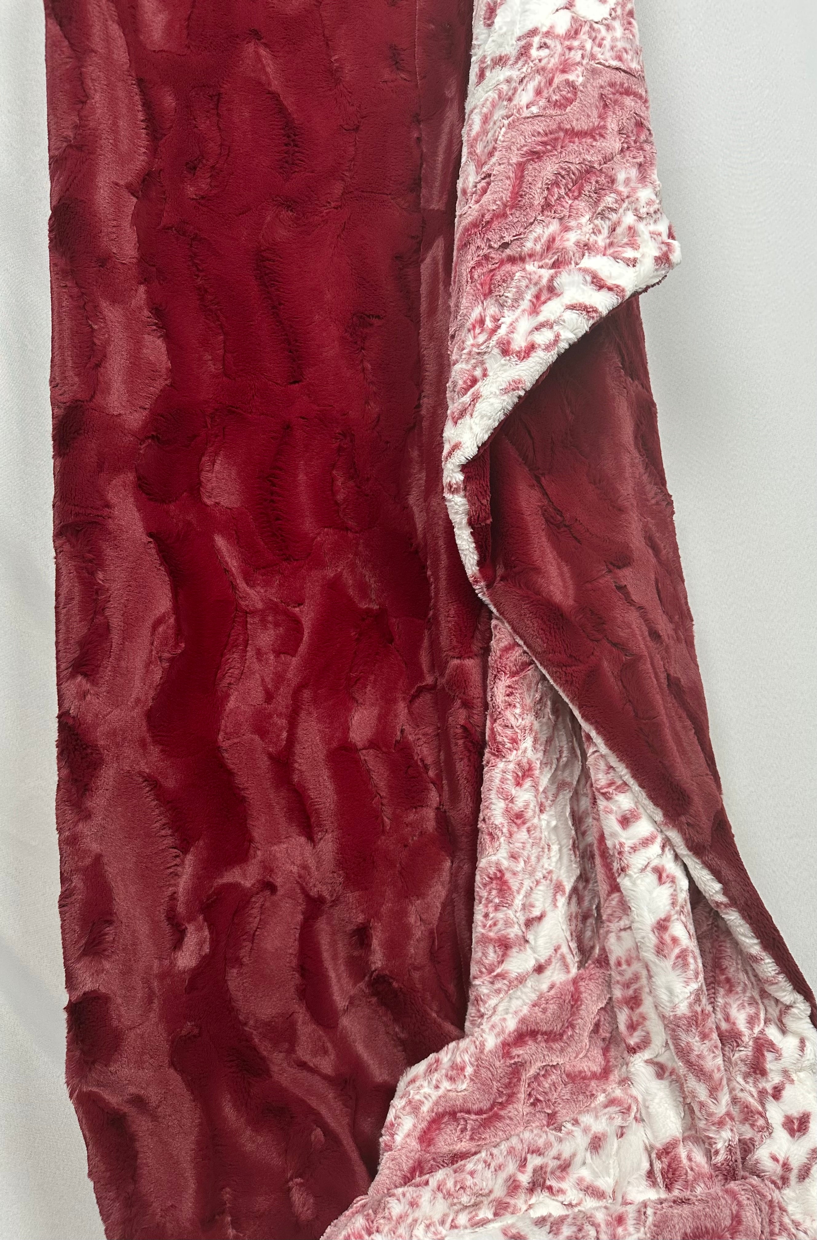 Premium Travel Size Double Minky Blanket - 44