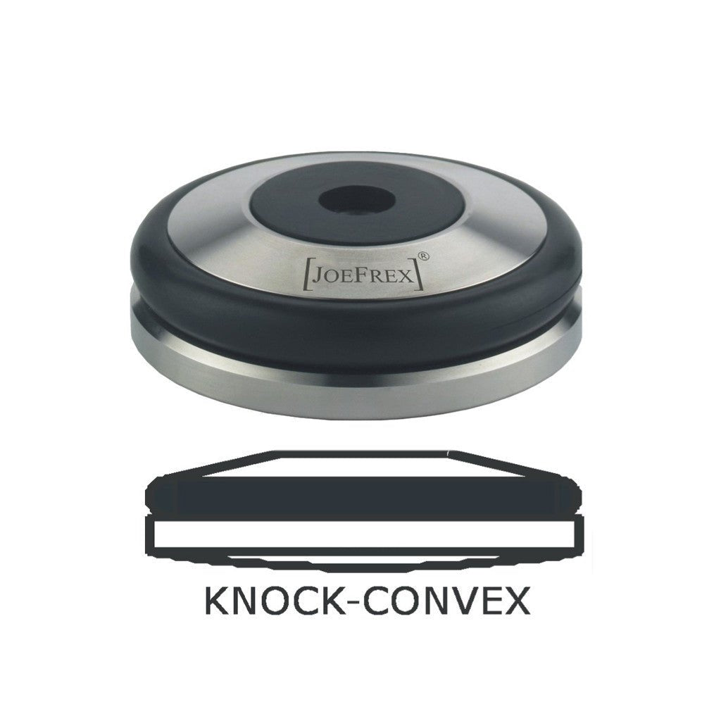 Joe Frex 57mm Knock Convex Tamper Base - Premium Espresso Coffee Tamper for Professional Baristas & Home Brewing - Perfect for Espresso Machines & Coffee Shops