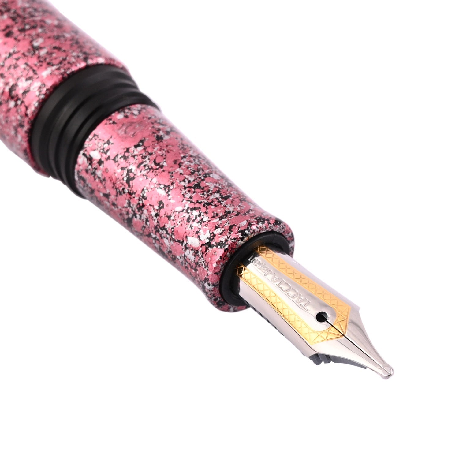 Premium Taccia Granite Stone Fountain Pen - Elegant Red CT Design for Writing Enthusiasts | Perfect for Office, Home, and Gift Giving