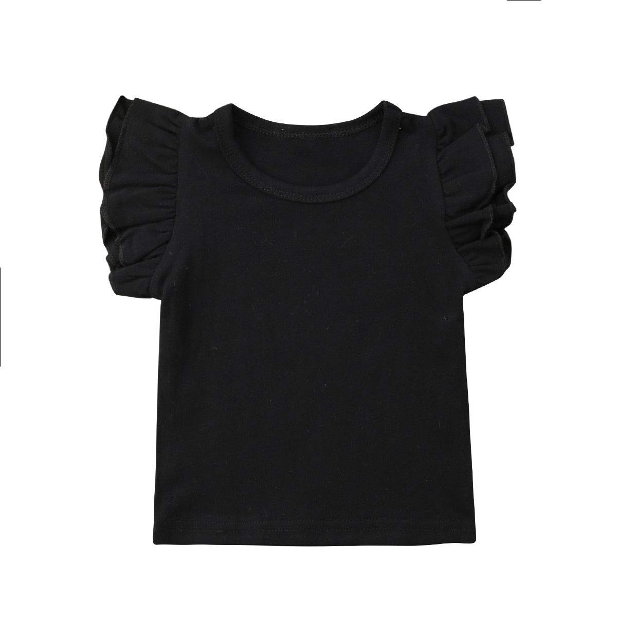 Toddler Cotton Tee Shirts - Boys & Girls Summer Outfits for Play