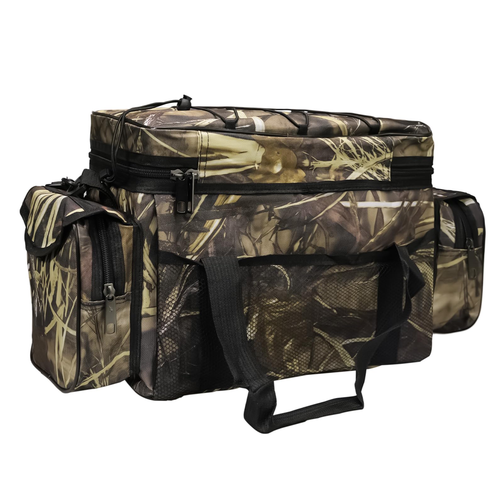 SeaKnight Waterproof Fishing Tackle Bag - Durable Saltwater & Freshwater Fishing Gear Organizer with Padded Shoulder Strap - Perfect for Bass, Trout & Offshore Fishing Trips