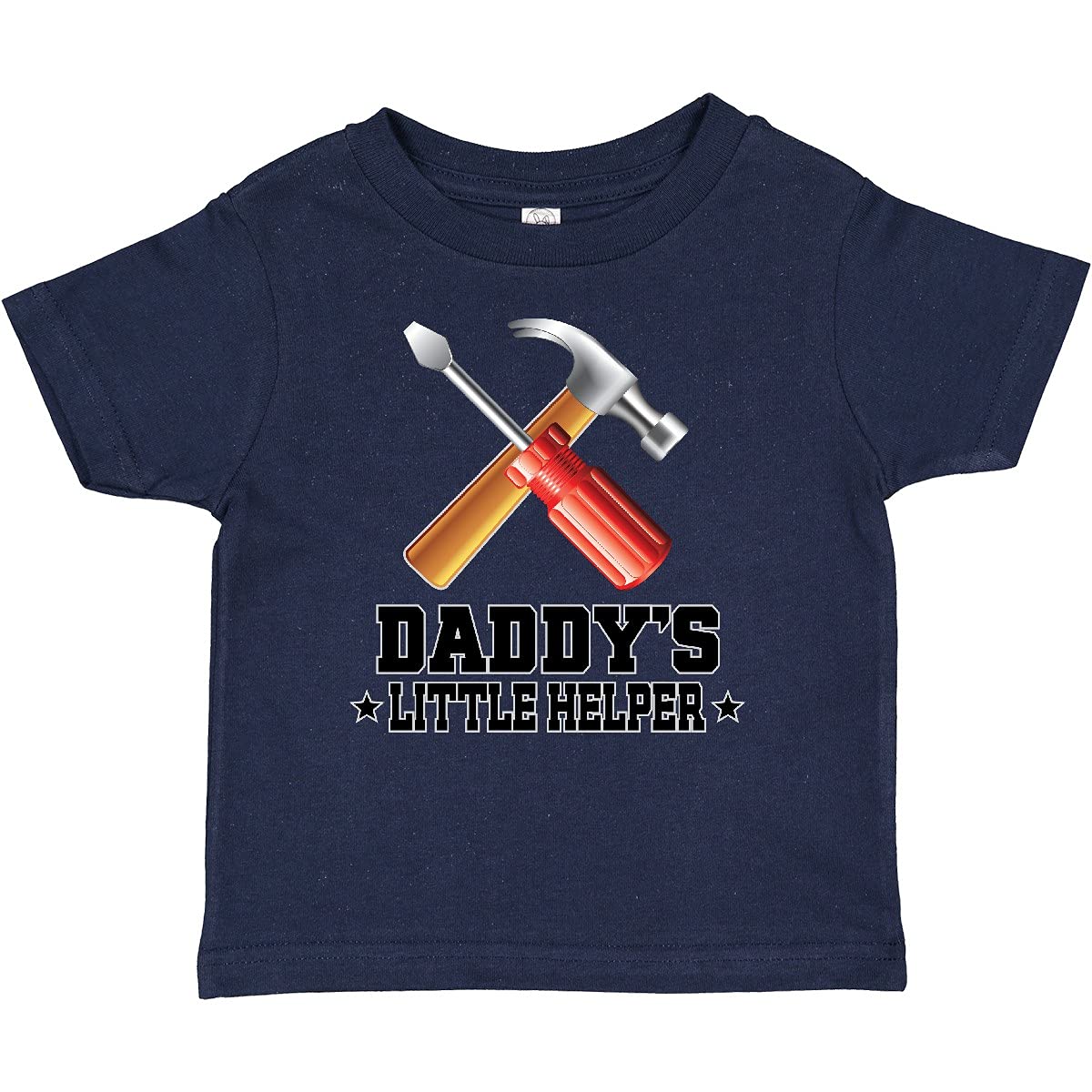 Inktastic Daddy's Little Helper Baby T-Shirt - Cute Tools Design Outfit for Toddlers & Infants - Perfect for Father's Day, Family Photos & Playtime