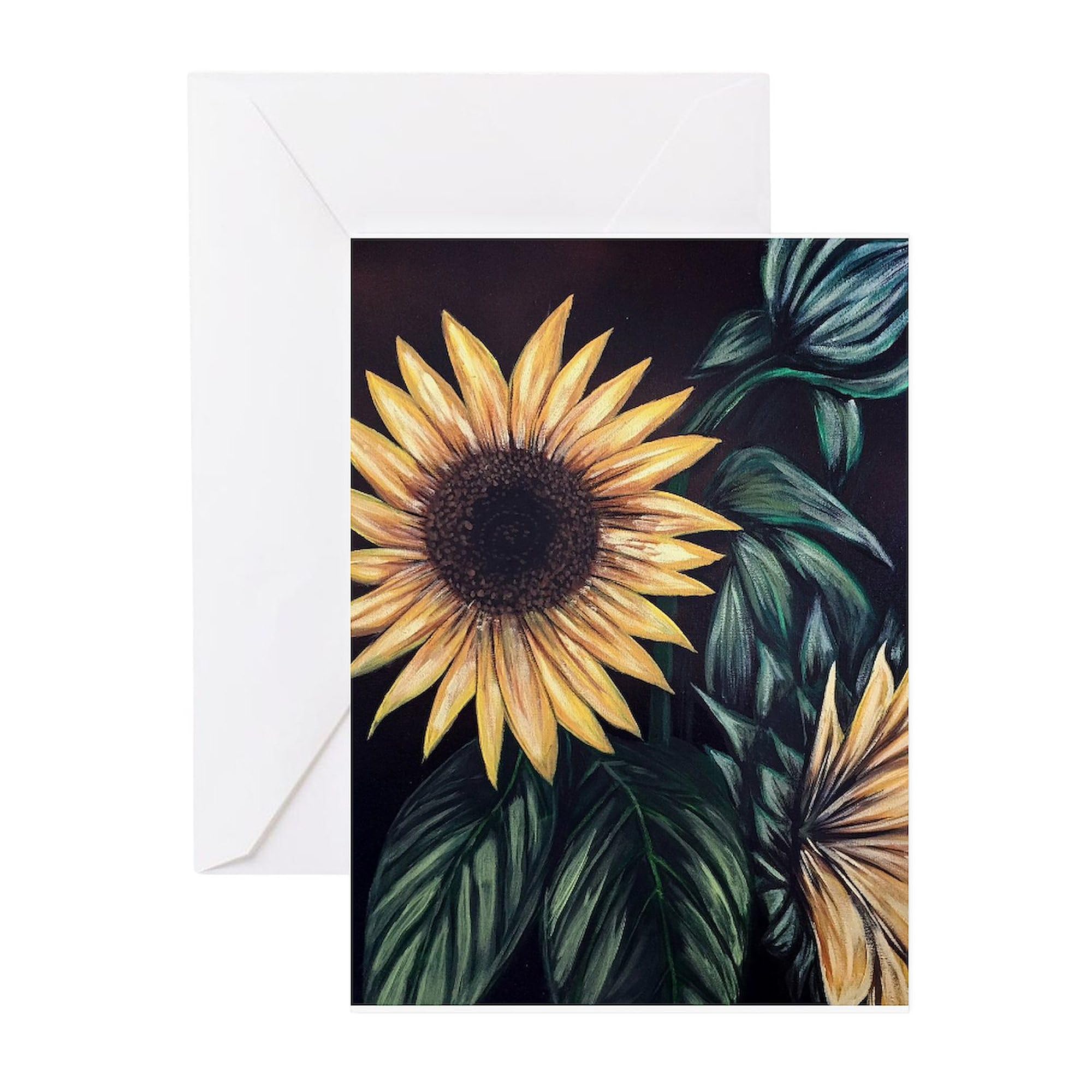 Sunflower Life Greeting Cards - 20-Pack Blank Note Cards for Birthday & Special Occasions | Matte Finish Stationery for Handwritten Messages & Heartfelt Wishes