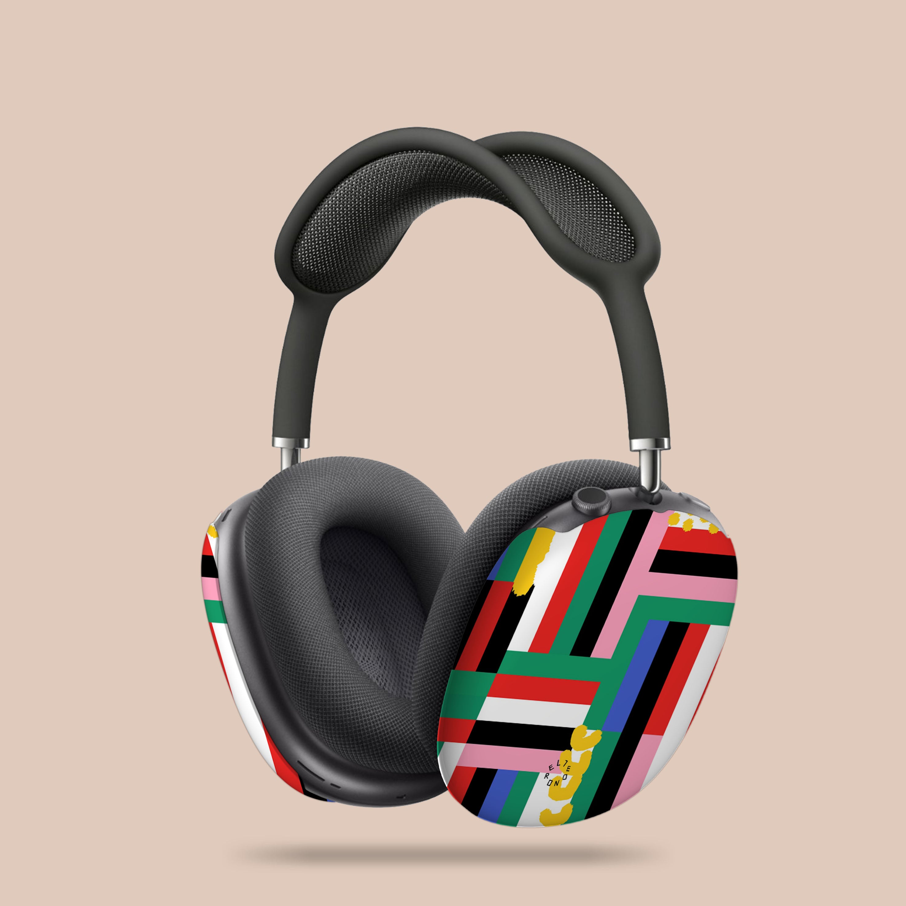 Premium Stripe Fusion AirPods Max Case - Protective Cover with Soft Lining for Apple AirPods Max Headphones - Perfect for Travel, Workouts & Everyday Use