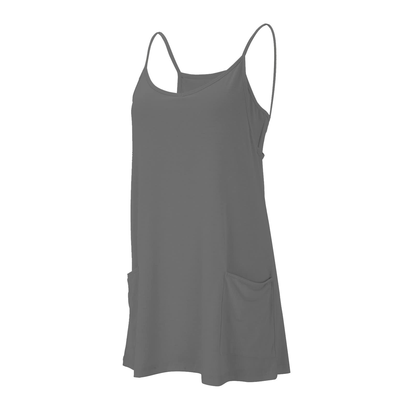 Women's Summer Outfits - Tracksuit, Western Style Spaghetti Strap Sleeveless Dresses for Spring | Sizes S to 3XL | Perfect for Beach Vacations, Outdoor Parties & Casual Wear