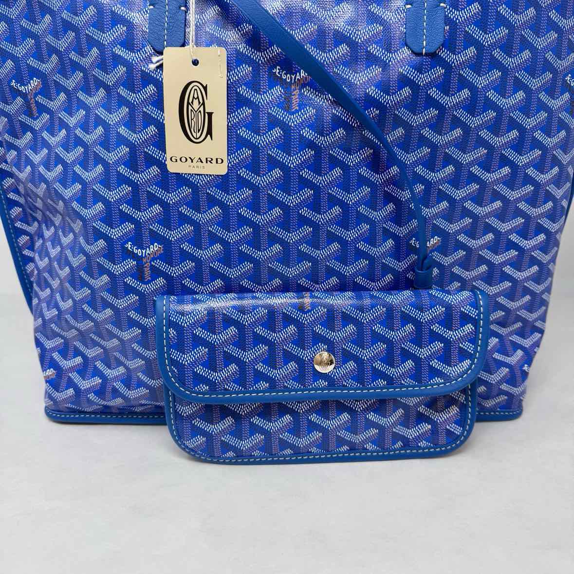 Goyard 2024 Goyardine Reversible Anjou PM Tote Bag - Luxury Designer Handbag for Women, Perfect for Work, Travel & Everyday Use