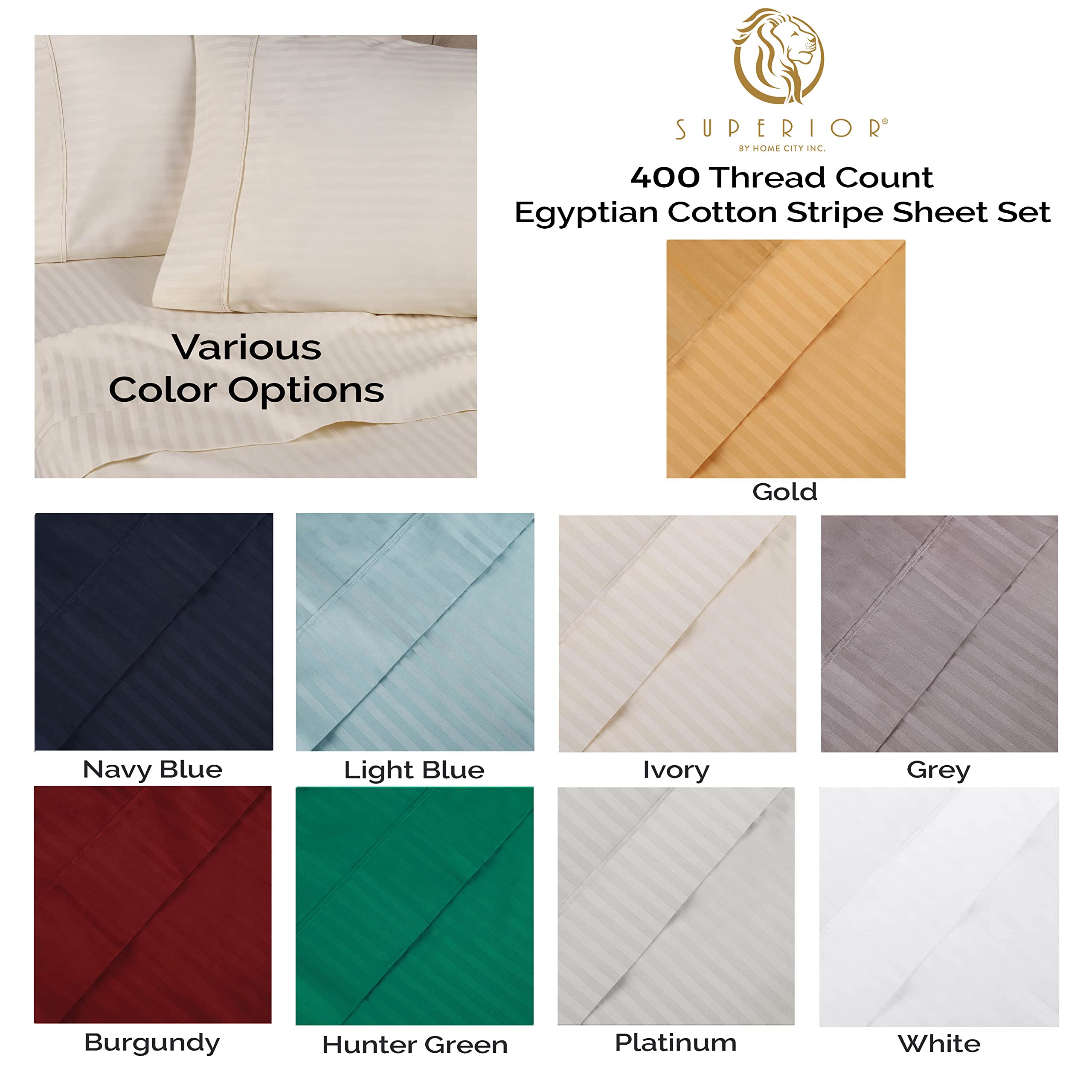 Premium EC400SHST Queen Size Sheet Set - Soft Light Blue Bedding for Ultimate Comfort | Perfect for Home, Hotel, and Guest Room Use