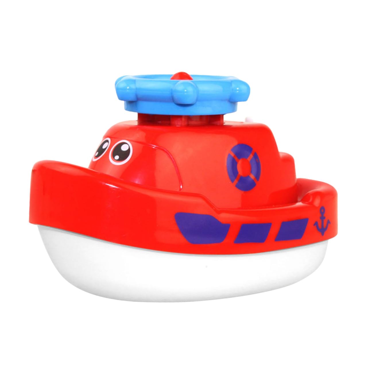 VICASKY 1pc Submarine Bath Toy for Kids - Fun Water Spraying Bathtub Toy, Red - Perfect for Toddler Bath Time & Sensory Play