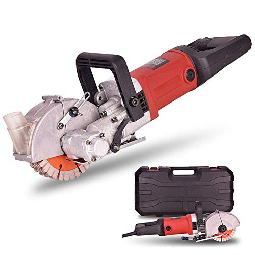 220V Electric Wall Spline Cutting Machine - 40mm Concrete Cutter for Brick & Grooving | Perfect for Construction, Renovation & DIY Projects
