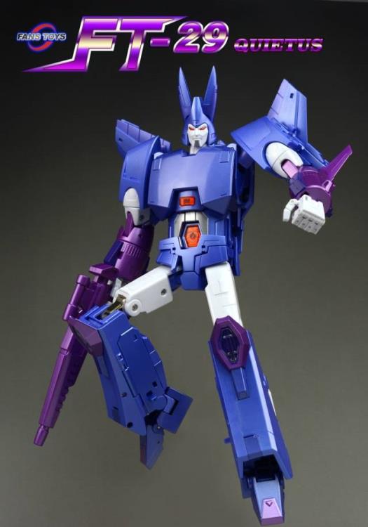 Fans Toys FT-29 Quietus Masterpiece Action Figure (2022 Reissue) - Highly Poseable Collectible for Display & Photography - Perfect for Transformers Fans & Toy Collectors