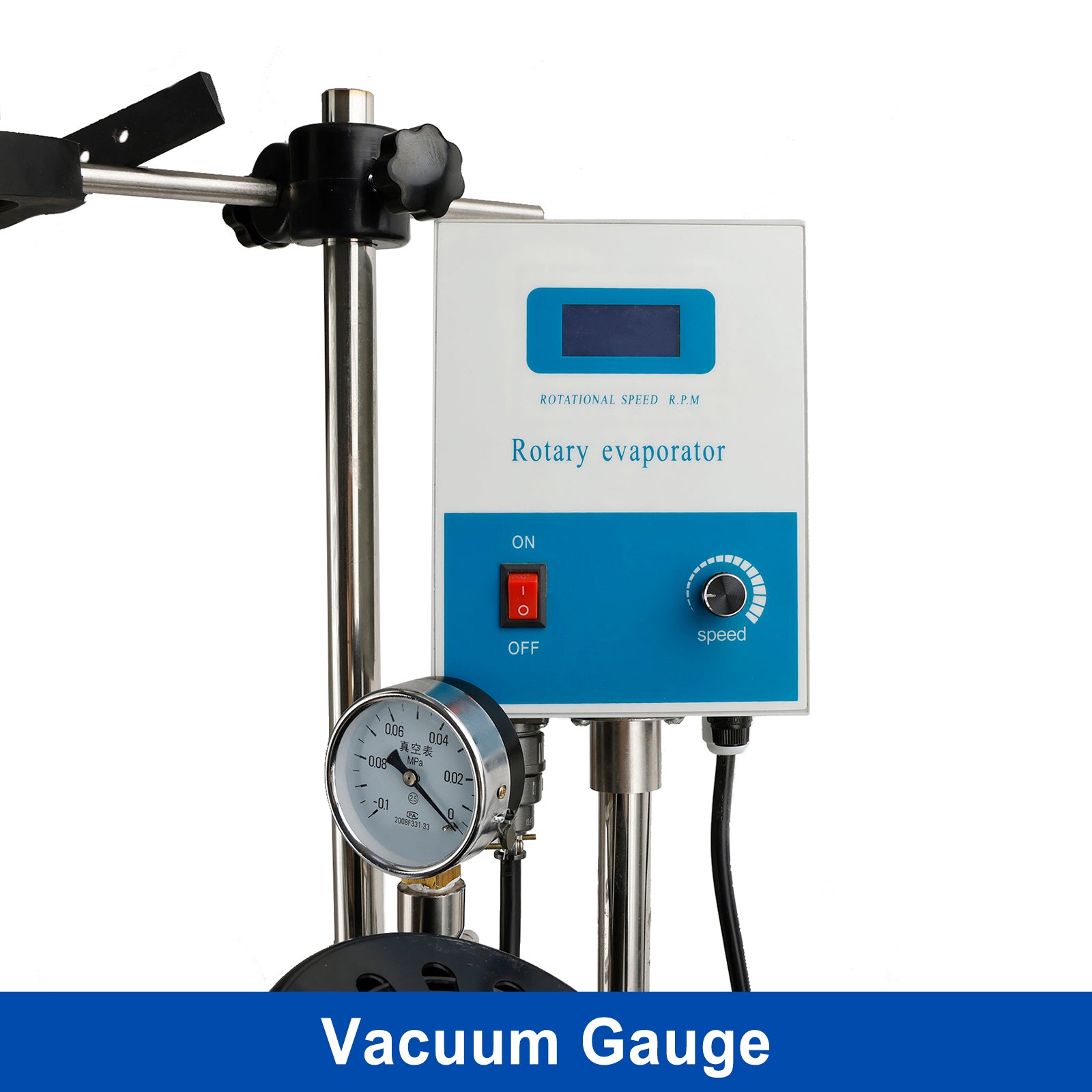 110V 5L Laboratory Rotary Evaporator | Rotovap for Essential Oil Extraction & Solvent Recovery | Perfect for Chemistry Labs & Cannabis Distillation