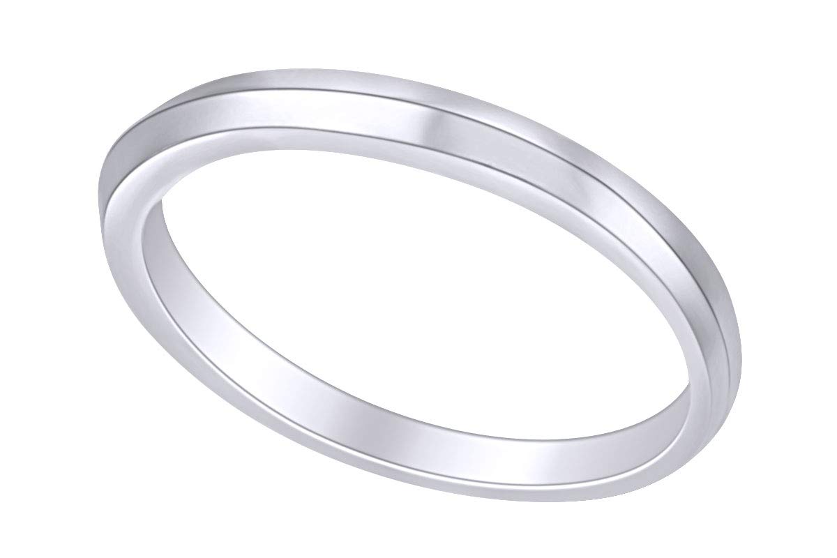 14K Solid Gold Round Simple Wedding Band Ring for Women & Men - Perfect for Engagement, Anniversary, and Everyday Wear