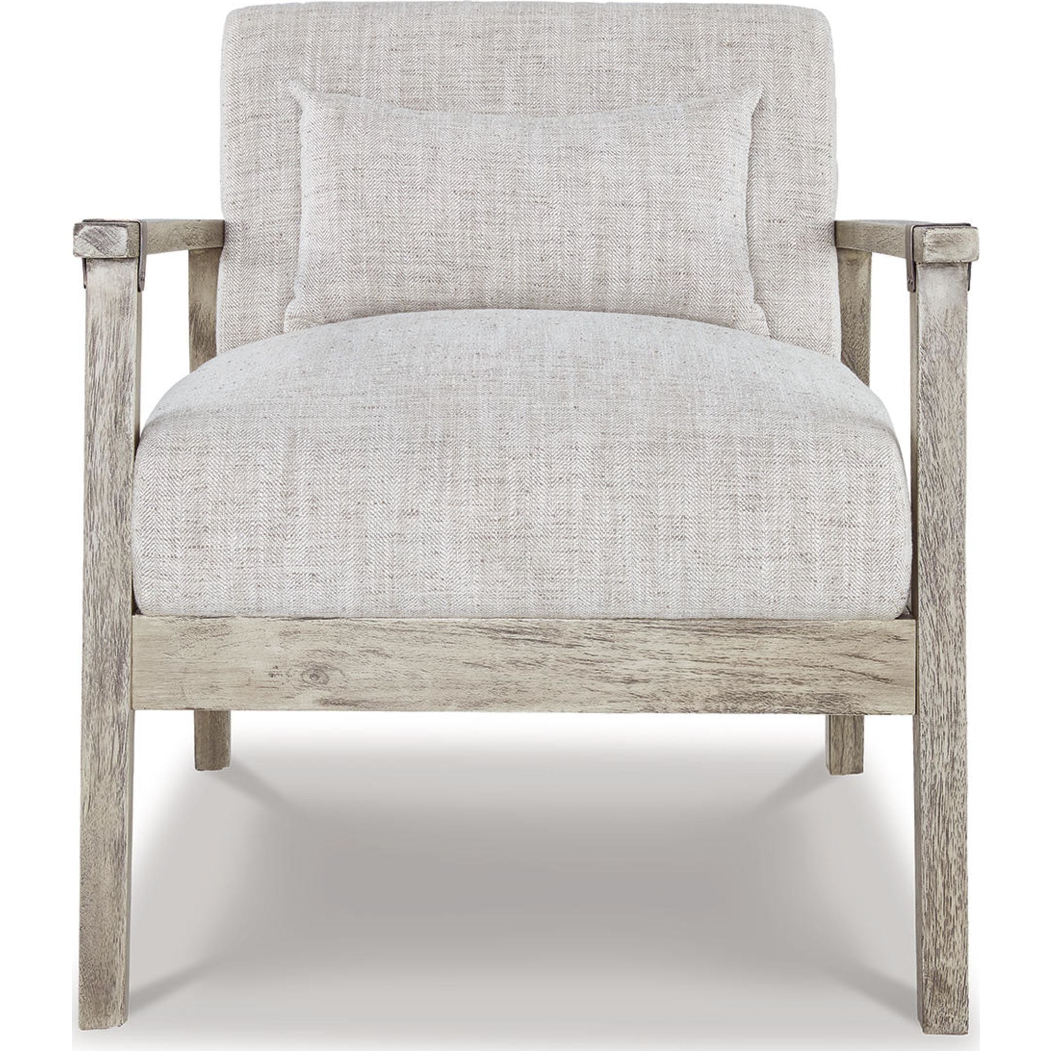 Stylish Daylenville Accent Chair - Modern Upholstered Living Room Seating for Home Office, Lounge & Reading Nook - Comfortable Fabric Armchair with Wooden Legs