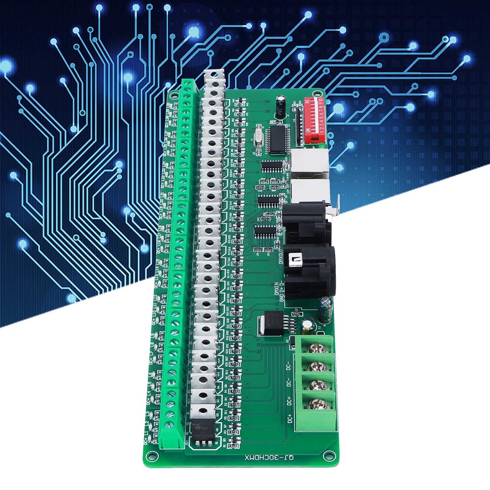 5-24V LED Strip Light Controller Decoder - Aluminum DC Constant Voltage LED Driver for Bar, Stage & Home Lighting Accessories - Perfect for DIY Projects, Parties & Decorative Lighting