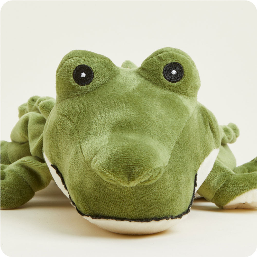 Alligator Warmies - Soft Plush Microwaveable Heating Pad for Kids & Adults - Perfect for Relaxation, Stress Relief & Comfort at Home or Office