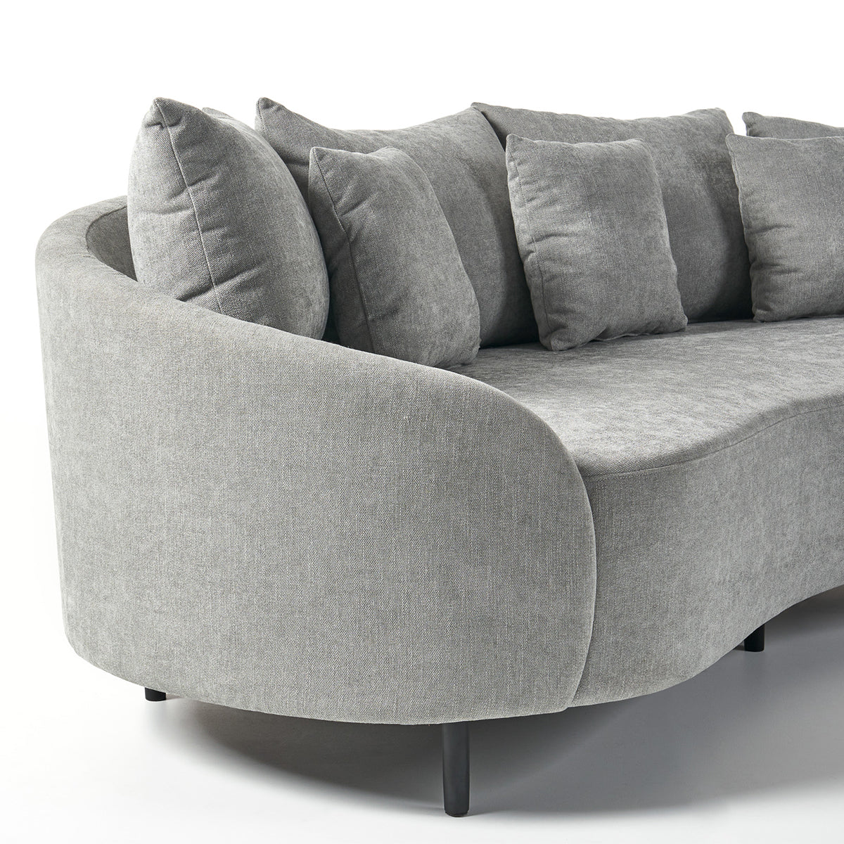 M Co Living Freya Loft Sofa - Modern Convertible Sectional Couch for Small Spaces | Perfect for Apartments, Studios & Loft Living Rooms | Comfortable Sleeper Sofa with Storage