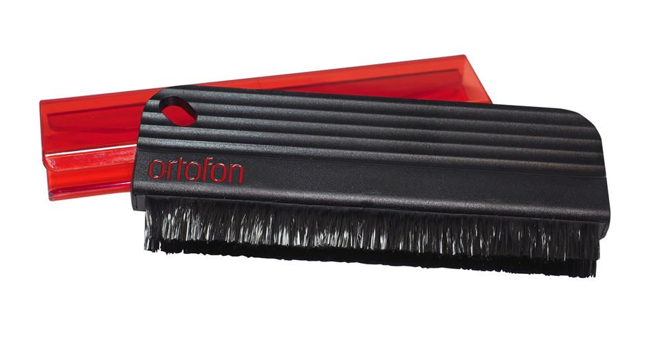 Ortofon Record Brush - Premium Vinyl Record Cleaning Brush for Dust & Static Removal - Essential for Vinyl Lovers & DJs (Use for Home Audio, Studio, Record Collections)