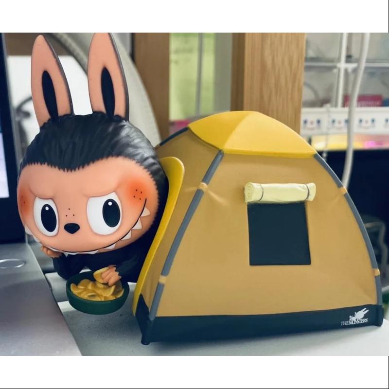 Labubu The Monsters Camping Tent - STS LIMITED Edition Collectible Toy for Outdoor Adventures & Indoor Play | Perfect for Camping, Backyard Fun & Toy Display