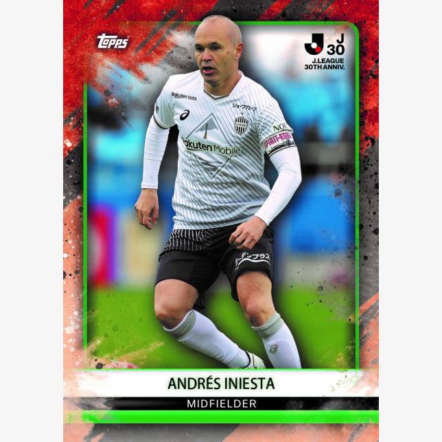 Topps J League 30th Anniversary Trading Cards - Limited Edition Japanese Soccer Collectibles for Fans & Card Collectors - Perfect for Sports Memorabilia Collections & Gift Giving