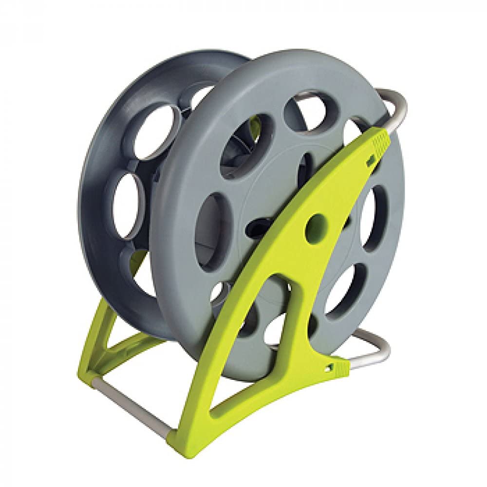 Best Pool Cleaner & Vacuum Storage Hose Reel with 35' Hose - Heavy Duty, Easy to Use for Inground & Above Ground Pools - Perfect for Backyard, Swimming Pool Maintenance & Storage