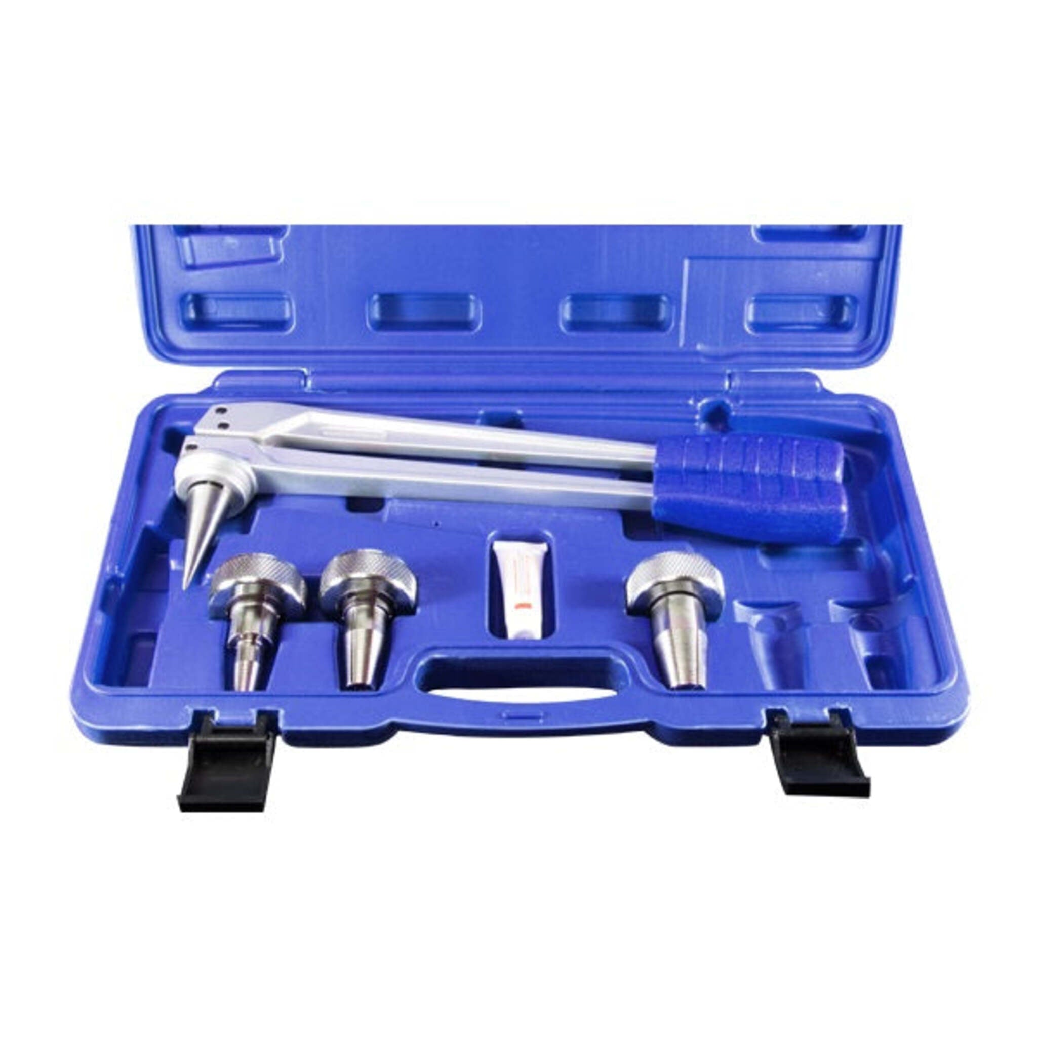 Cold X® PEX Pipe Expansion Tool Kit - Includes Expander Tool & 3 Interchangeable Heads for Plumbing, Heating & DIY Home Improvement Projects
