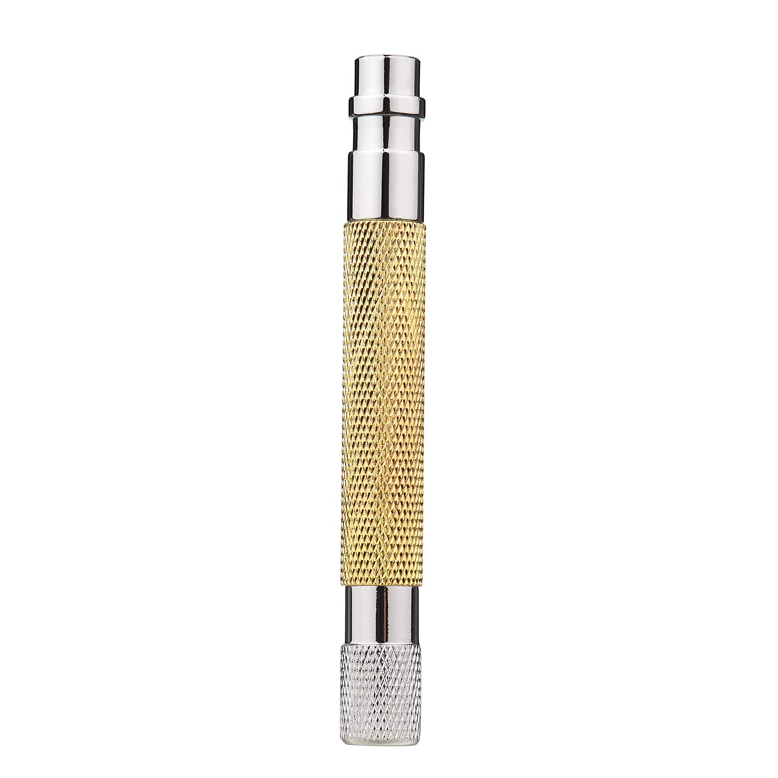 Premium Stainless Steel Double Edge Safety Razor Handle - Replacement Shaving Handle for Men's Beard & Body Grooming - Durable Manual Shaving Tool for Smooth, Close Shaves at Home or Travel