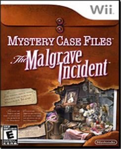 Mystery Case Files: The Malgrave Incident - Nintendo Wii Game - Puzzle Adventure for Family & Friends Game Night