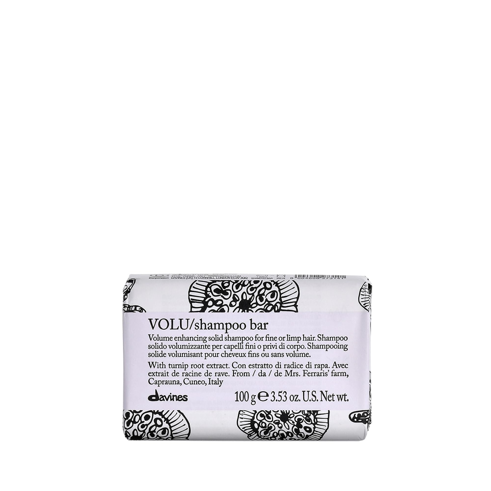 Davines Solid Shampoo Bar & Body Wash - 100% Recyclable FSC Paper Packaging with Aluminum Case | Eco-Friendly Hair & Skin Cleanser for Travel, Gym & Sustainable Living