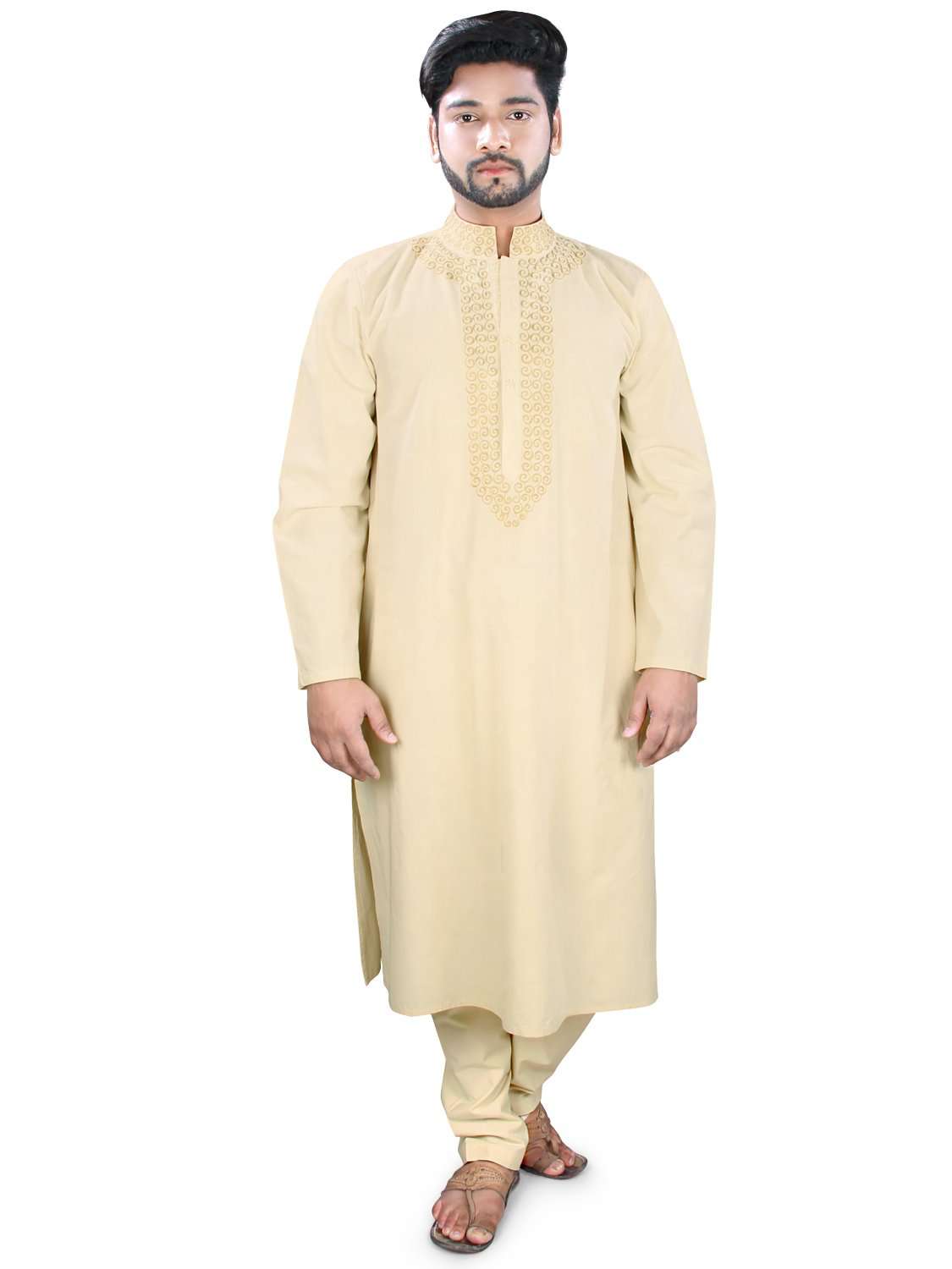 Faizan Kurta Pajama Set - Traditional Pakistani Cotton Kurta for Men - Perfect for Eid, Weddings & Festive Occasions