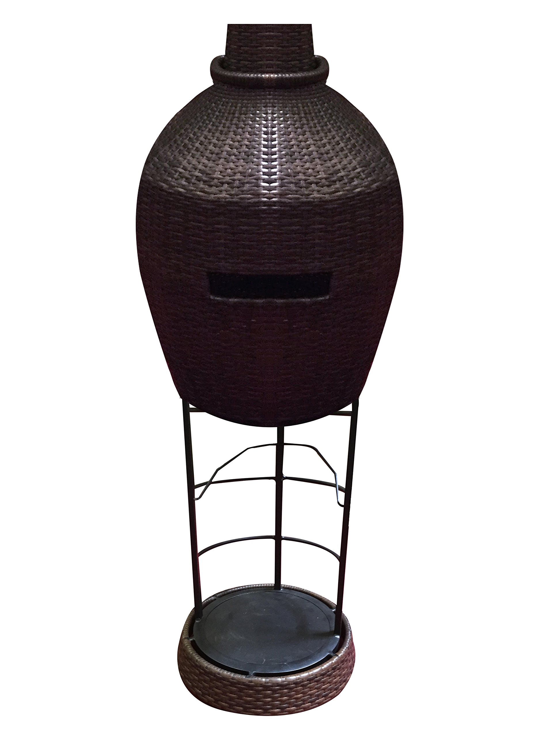 Vicenza 46,000 BTU Natural Gas Patio Heater in Heritage Bronze - Outdoor Heating for Backyard, Deck, Restaurant & Garden Use