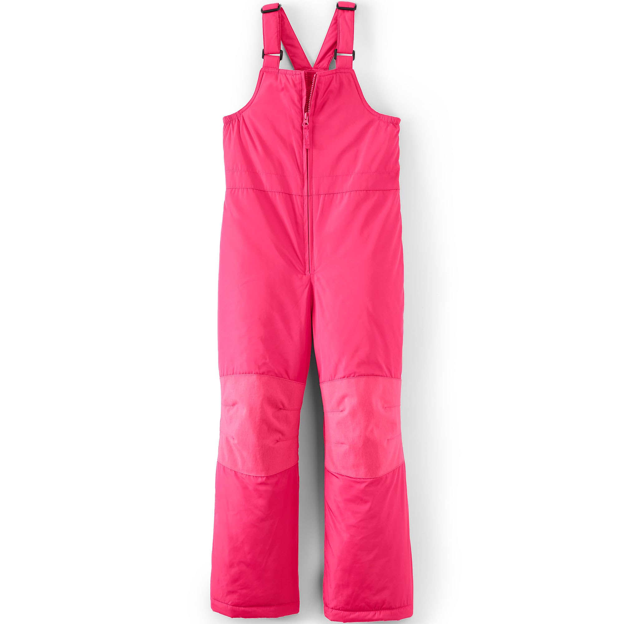 Lands' End Kids Insulated Winter Snow Bibs with Iron Knee - Waterproof & Warm Snow Pants for Boys & Girls - Perfect for Skiing, Sledding & Outdoor Winter Play