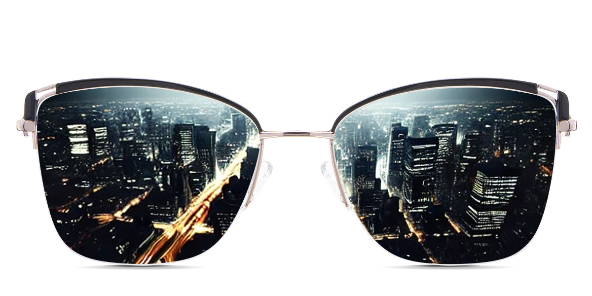 Phoebe Women's Prescription Polarized Sunglasses - UV Protection, Fashionable & Comfortable for Driving, Outdoor Activities & Daily Wear