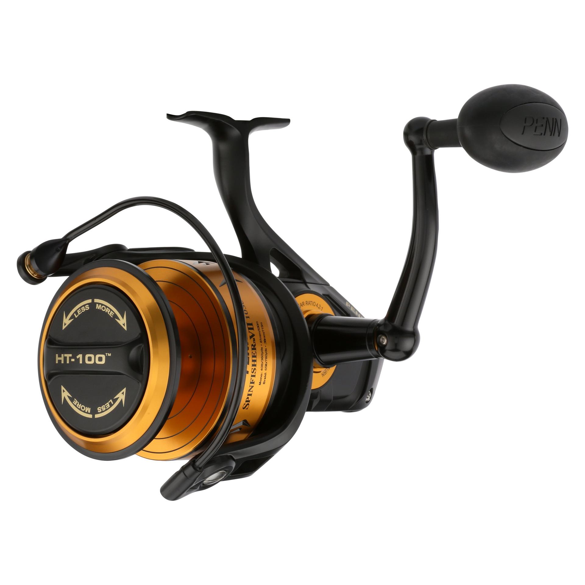 Penn Spinfisher VII Spinning Fishing Reel - Saltwater & Freshwater Resistant, Smooth Drag System - Perfect for Surf Fishing, Pier Fishing & Offshore Angling