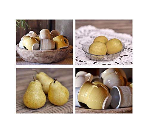 Rustic Farmhouse Kitchen Wall Art Set of 4 Prints - Country Style Dining Room Decor, Vintage Photography Wall Decor for Kitchen & Home - Perfect for Farmhouse, Cottage, or Modern Farmhouse Style Kitchens