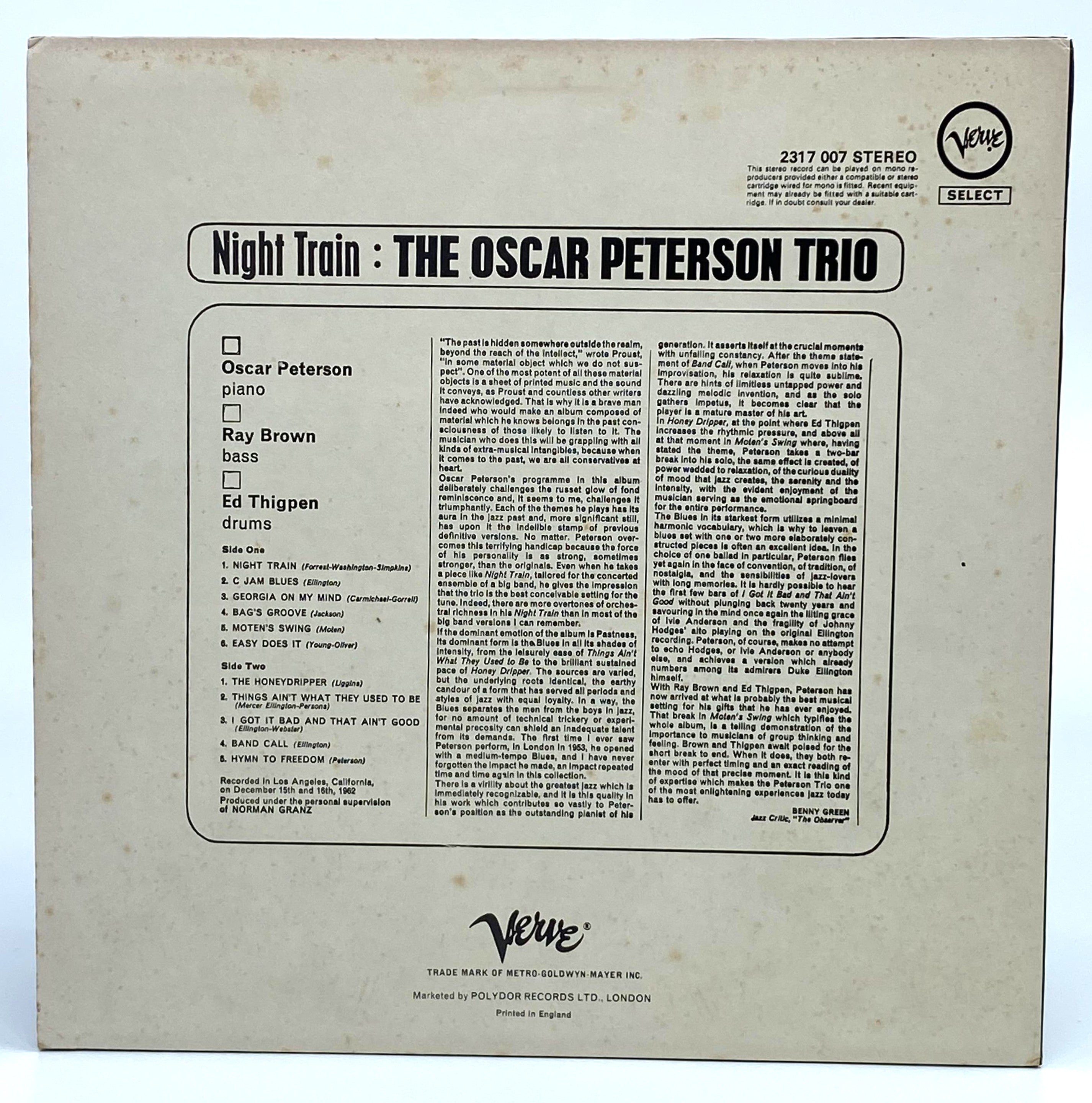 The Oscar Peterson Trio - Legendary Jazz Piano Music for Relaxation, Study & Dinner Ambiance