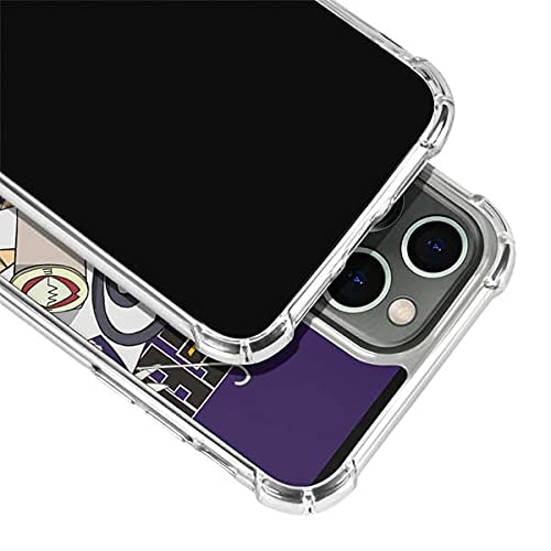 Skinit Clear Protective Phone Case for iPhone 13 Pro - Officially Licensed Soul Eater Purple Anime Design | Slim Scratch-Resistant Cover for Daily Use & Showcase