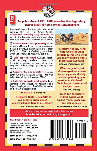 Adventure Motorcycling Handbook: Ultimate Route & Planning Guide for Asia, Africa & Latin America - Perfect for Long-Distance Riders & Overland Expeditions