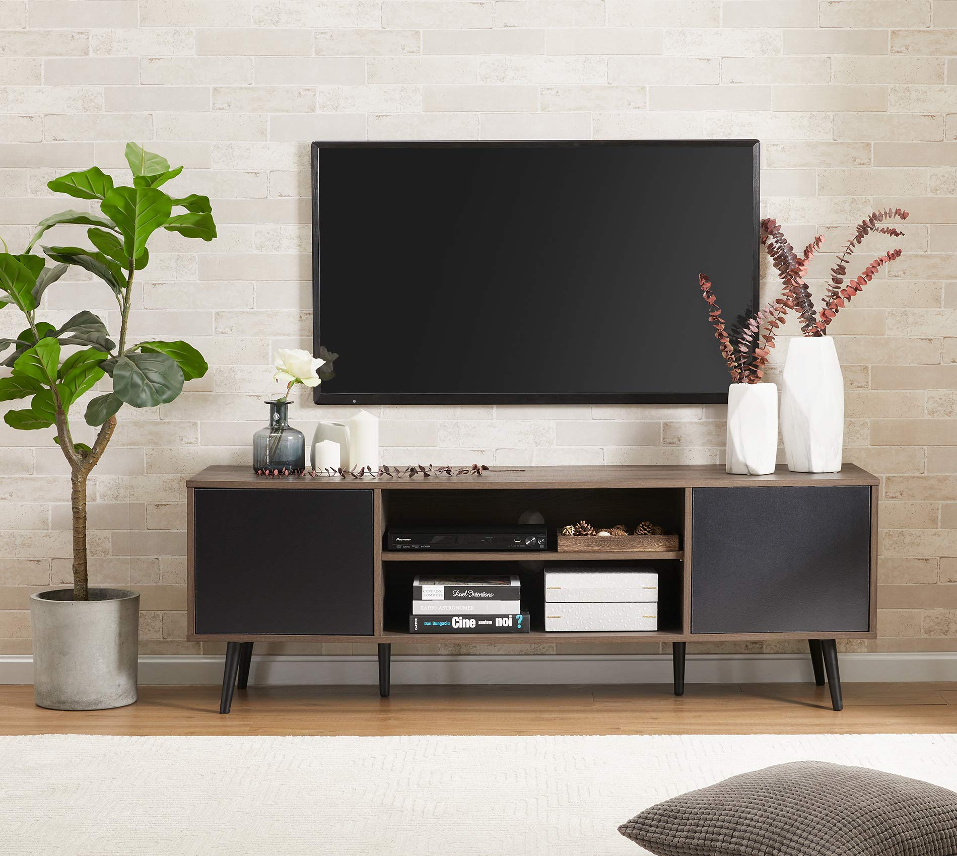 Mid-Century Modern TV Stand for 65 Inch TVs - 60