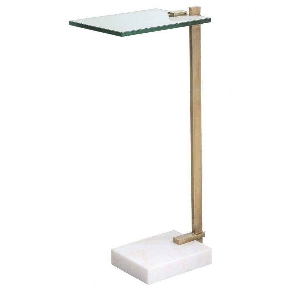 23.5 Inch Accent Table - Elegant Butler Side Table for Living Room, Bedroom & Office Decor - Perfect End Table for Small Spaces & Home Staging