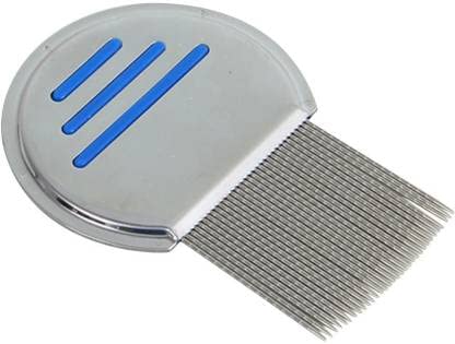 Premium Stainless Steel Lice Comb for Effective Lice & Nit Removal - 2-Piece Set | Safe & Gentle Head Lice Treatment for Kids & Adults | Ideal for Home, School & Travel Use