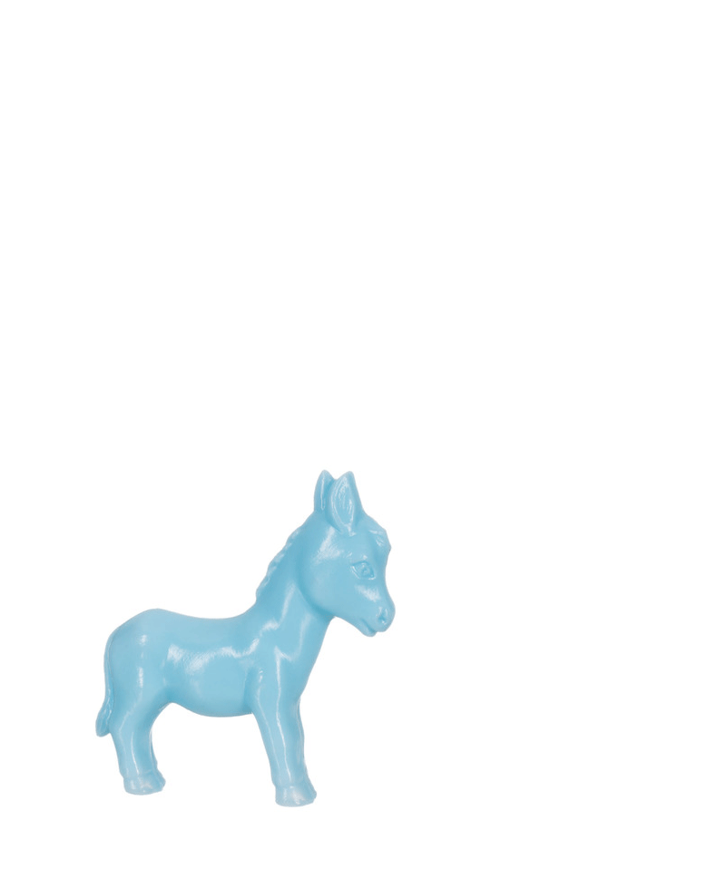 Vintage Plastic Donkey Toy - Classic Retro Style Animal Figurine for Collectors, Home Decor, and Kids Play - Perfect for Nursery, Farm-Themed Parties, and Gift Giving