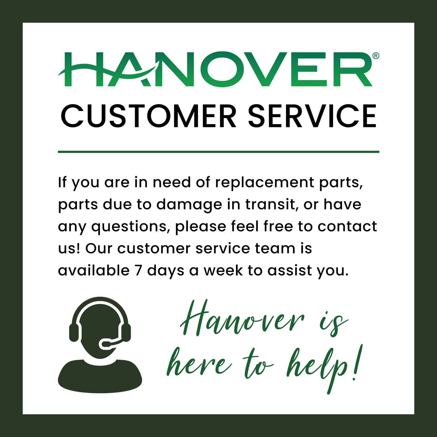 Hanover Conrad 31.5