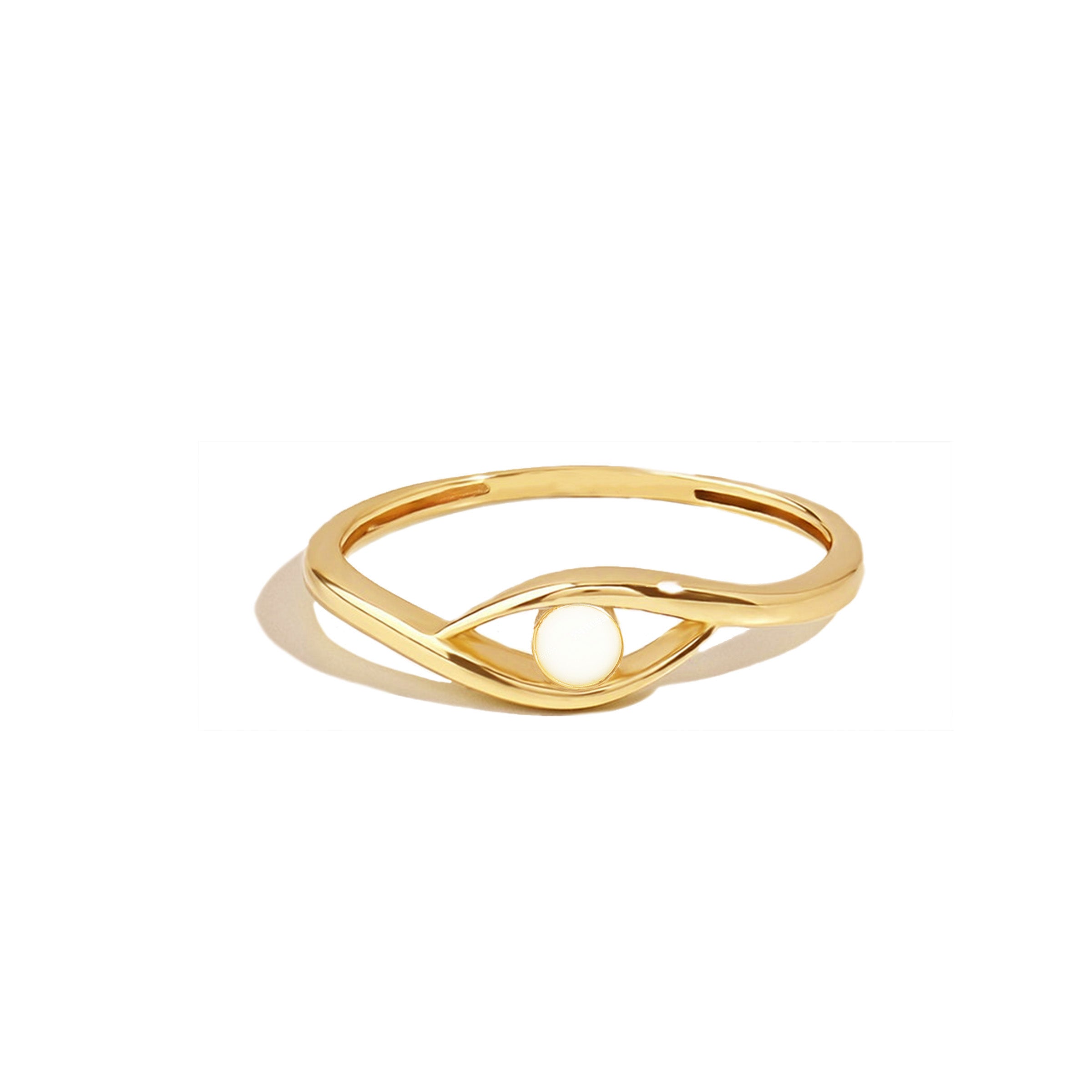 Serene Circle: Breastmilk Keepsake Ring - Unique Memorial Jewelry for Cherishing Baby Memories | Perfect Gift for New Moms & Breastfeeding Mothers