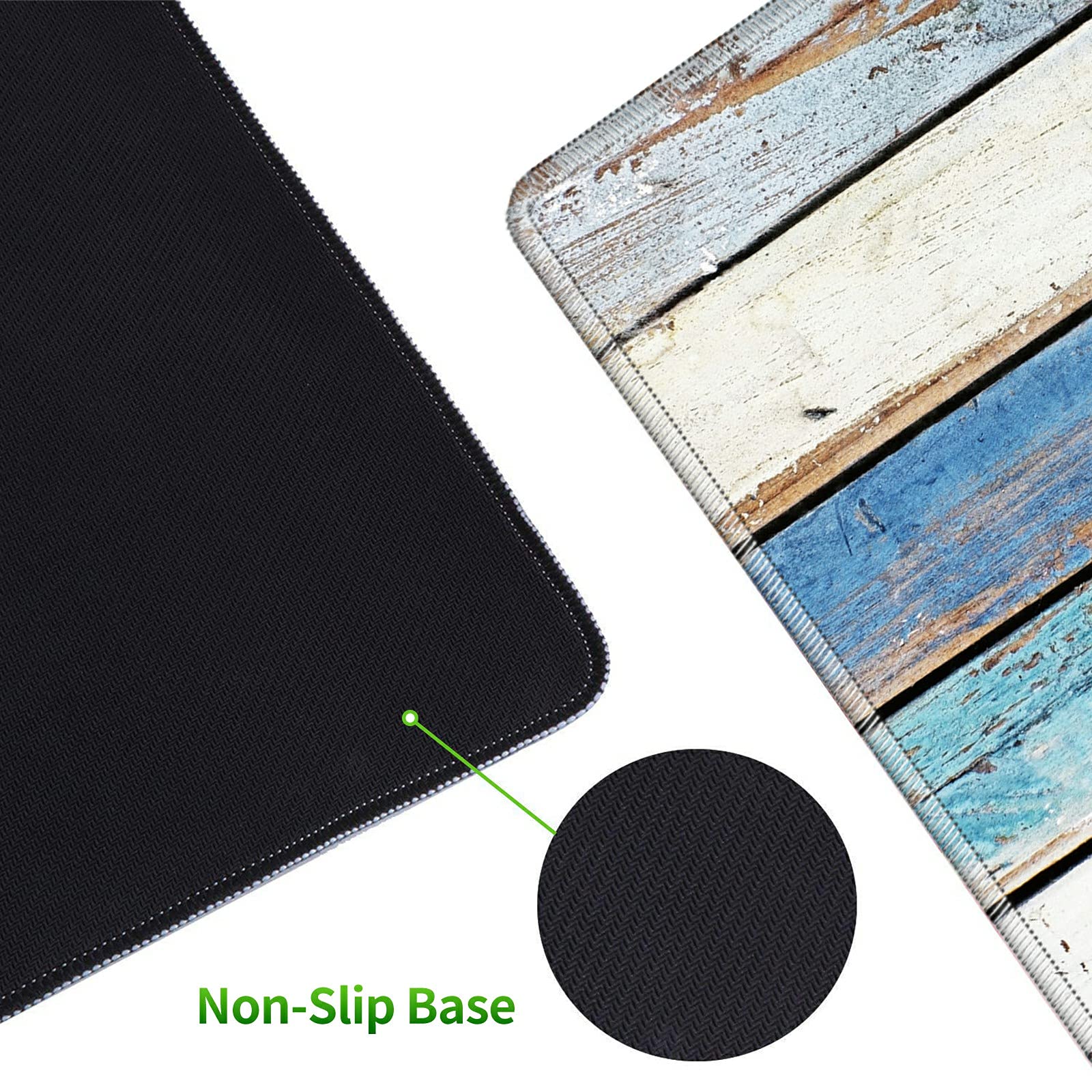 Large Gaming Mouse Pad with Wrist Rest & Desk Organizer - 31.5